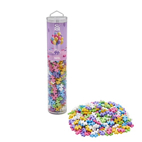 Plus-Plus 4187 Mini Kreativ-Bausteine Tube, Pastell, Geniales Konstruktionsspielzeug, 240 Teile Plus-Plus 4187 Mini Kreativ-Bausteine Tube, Pastell, Geniales Konstruktionsspielzeug, 240 Teile von Plus-Plus