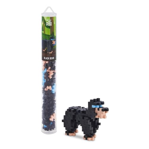 Plus-Plus 9604271 Kreativ-Bausteine Tube, Bär, Geniales Konstruktionsspielzeug, 100 Teile von Plus-Plus