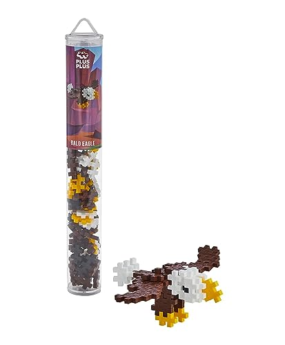 Plus-Plus 9604273 Kreativ-Bausteine Tube, Adler, Geniales Konstruktionsspielzeug, 100 Teile Plus-Plus 9604273 Kreativ-Bausteine Tube, Adler, Geniales Konstruktionsspielzeug, 100 Teile von Plus-Plus