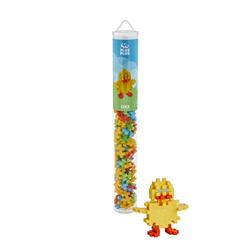 Plus-Plus 9604276, Geniales Konstruktionsspielzeug, Küken, Kreativ-Bausteine Tube, 100 Teile Plus-Plus 9604276, Geniales Konstruktionsspielzeug, Küken, Kreativ-Bausteine Tube, 100 Teile von Plus-Plus