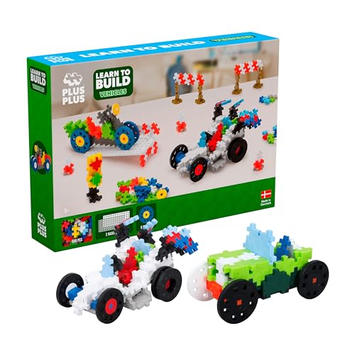 Plus-Plus 9607011 Kreativ-Bausteine, Fahrzeuge Set, PlusPlus Go!, Geniales Konstruktionsspielzeug, 500 Teile Plus-Plus 9607011 Kreativ-Bausteine, Fahrzeuge Set, PlusPlus Go!, Geniales Konstruktionsspielzeug, 500 Teile von Plus-Plus