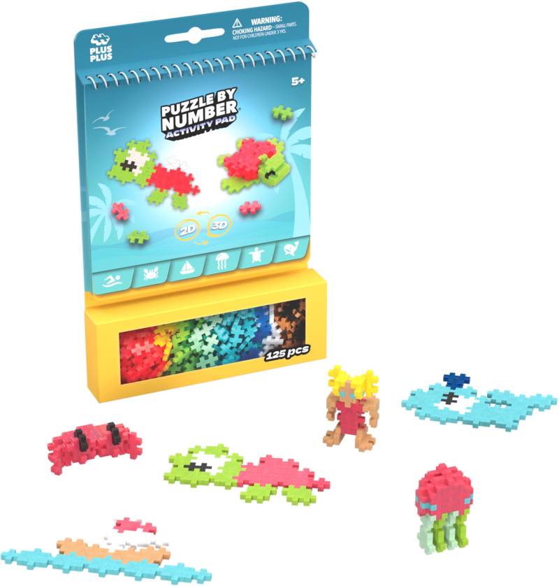 Plus-Plus Activity Pad Ocean And Beach Bausatz von Plus Plus