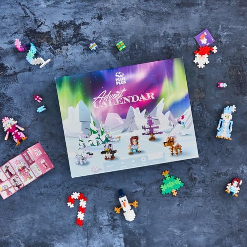 Plus-Plus - Adventskalender – Nordlichter - 600 Teile - Bausteine, Bauen, Lernspielzeug für Kinder, Reise, Reisespielzeug, Hergestellt in Dänemark Plus-Plus - Adventskalender – Nordlichter - 600 Teile - Bausteine, Bauen, Lernspielzeug für Kinder, Reise, Reisespielzeug, Hergestellt in Dänemark von Plus-Plus