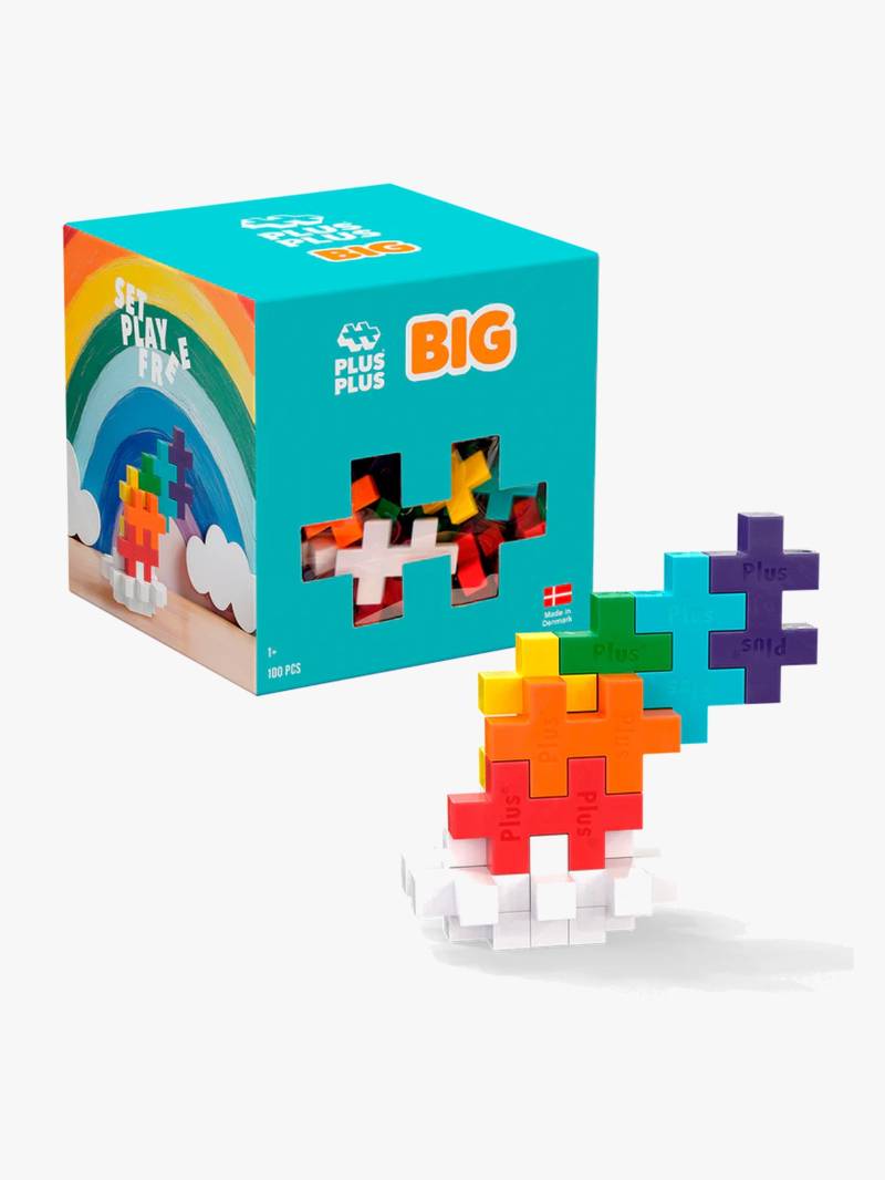 Plus-Plus BIG Bausatz Rainbow Mix 100 Teile von Plus Plus