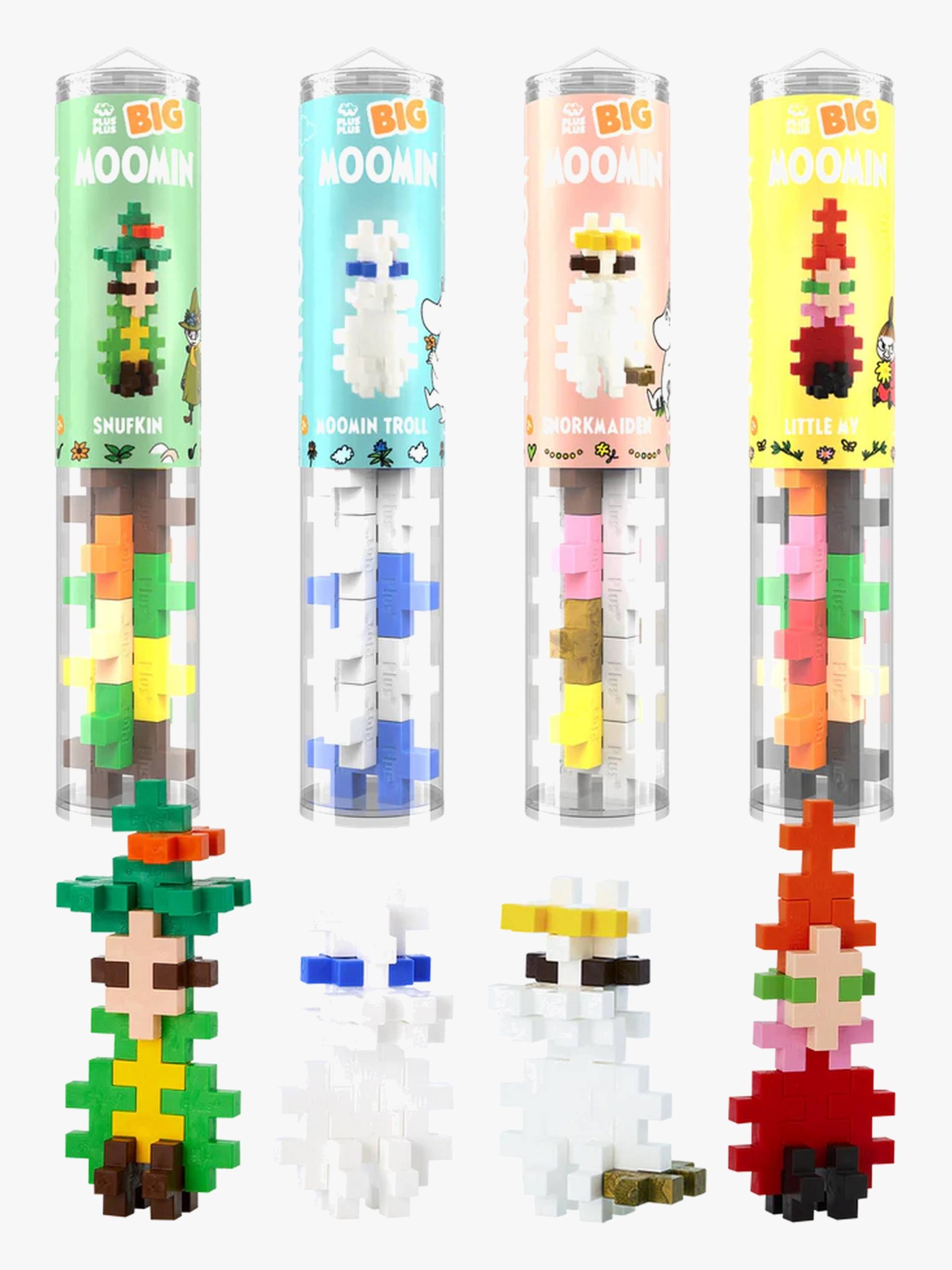 Plus Plus BIG Mumin Röhre Bausatz 4er-Pack Plus Plus BIG Mumin Röhre Bausatz 4er-Pack von Plus Plus