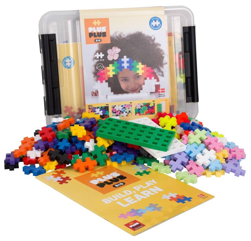 Plus-Plus BIG Storage Box Mix 200 Teile von Plus Plus