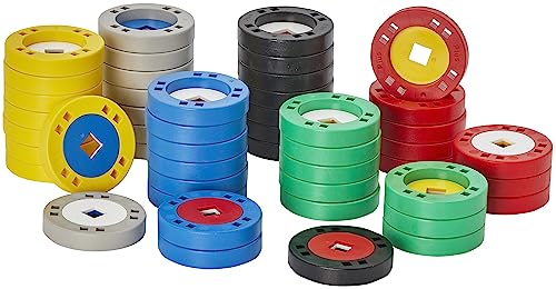 Plus-Plus - Big Large Wheel Mix - 48 Teile - Kreatives Bau- und Bauset - Mix aus Grundfarben in einer Box - Kinder 3 bis 6 Jahre - P3436 Plus-Plus - Big Large Wheel Mix - 48 Teile - Kreatives Bau- und Bauset - Mix aus Grundfarben in einer Box - Kinder 3 bis 6 Jahre - P3436 von Plus-Plus