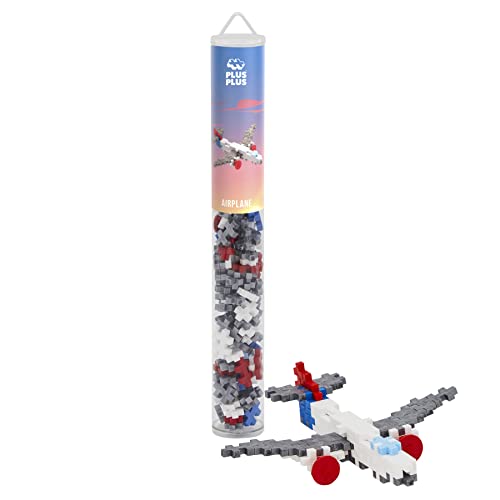 Plus-Plus 9604284, Geniales Konstruktionsspielzeug, Flugzeug, Kreativ-Bausteine Tube, 100 Teile Plus-Plus 9604284, Geniales Konstruktionsspielzeug, Flugzeug, Kreativ-Bausteine Tube, 100 Teile von Plus-Plus