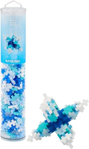 Plus-Plus 4305 Geniales Konstruktionsspielzeug, Glitzer Frost, Kreativ-Bausteine Tube, 240 Teile Plus-Plus 4305 Geniales Konstruktionsspielzeug, Glitzer Frost, Kreativ-Bausteine Tube, 240 Teile von Plus-Plus