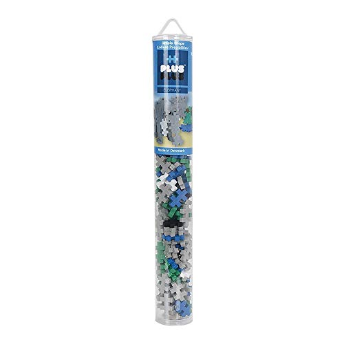 Plus-Plus Kreativ-Bausteine Tube, Elefant, Geniales Konstruktionsspielzeug, 100 Teile von Plus-Plus