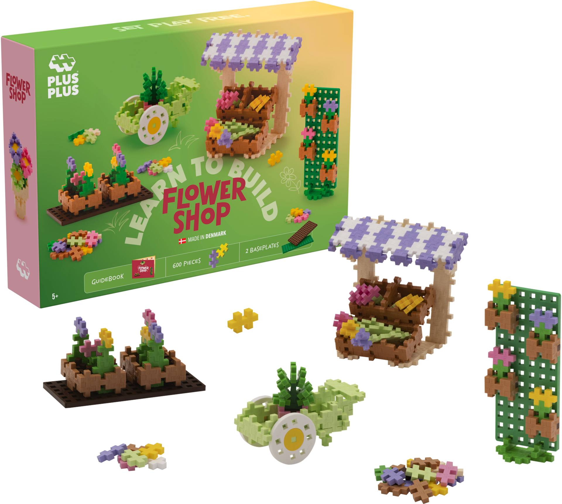 Plus-Plus Learn To Build Flower Shop Bausatz Plus-Plus Learn To Build Flower Shop Bausatz von Plus Plus