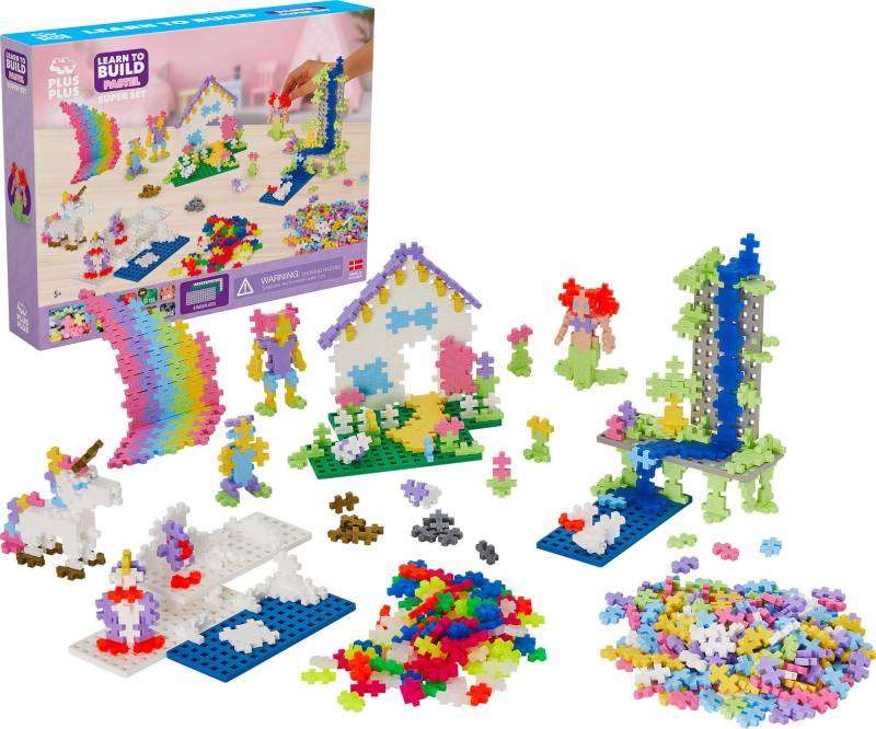 Plus-Plus Learn To Build Super Set Pastel Plus-Plus Learn To Build Super Set Pastel von Plus Plus