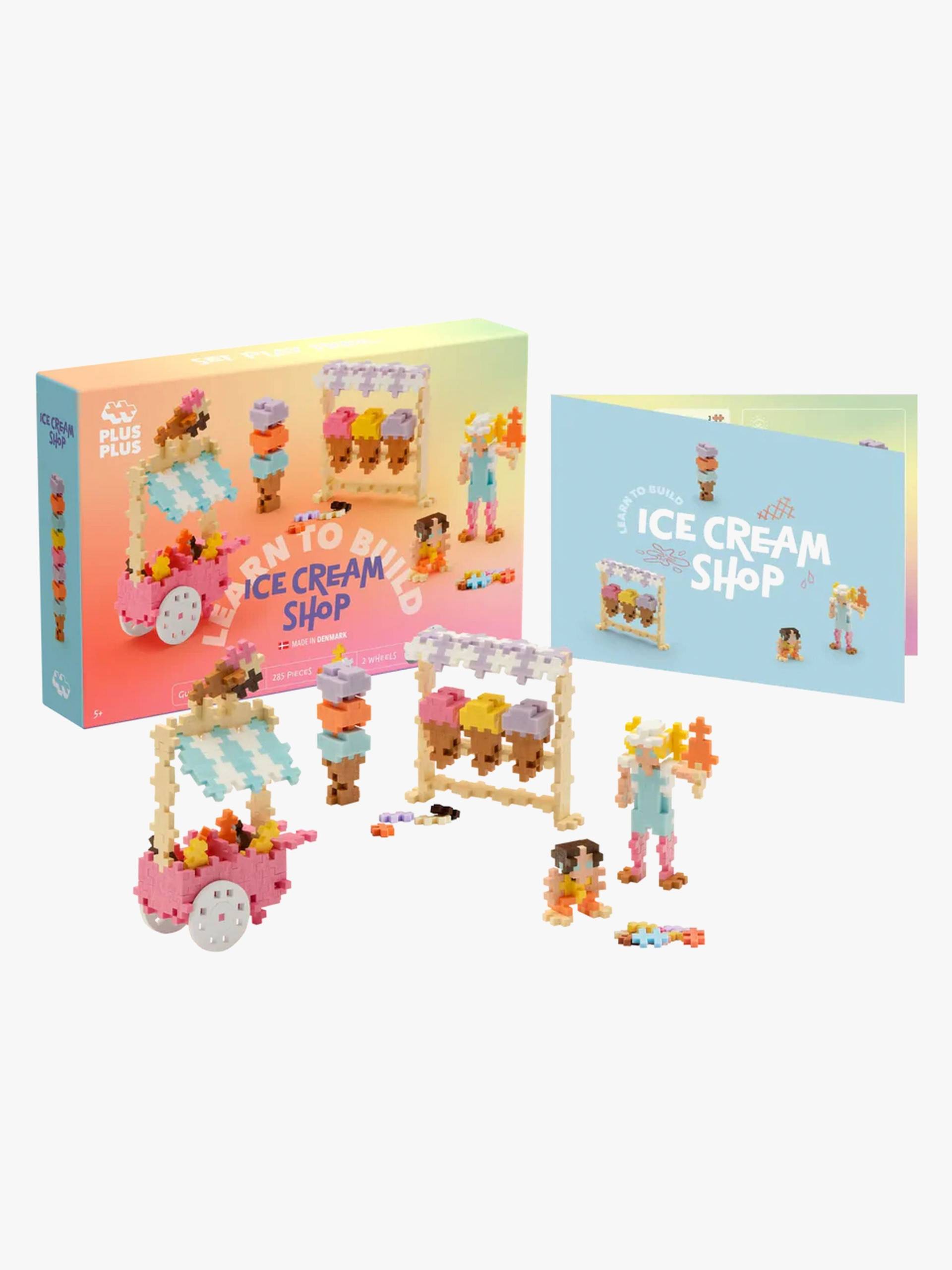 Plus-Plus Learn to Build  Mit Eisstand Bausatz 275 Teile von Plus Plus