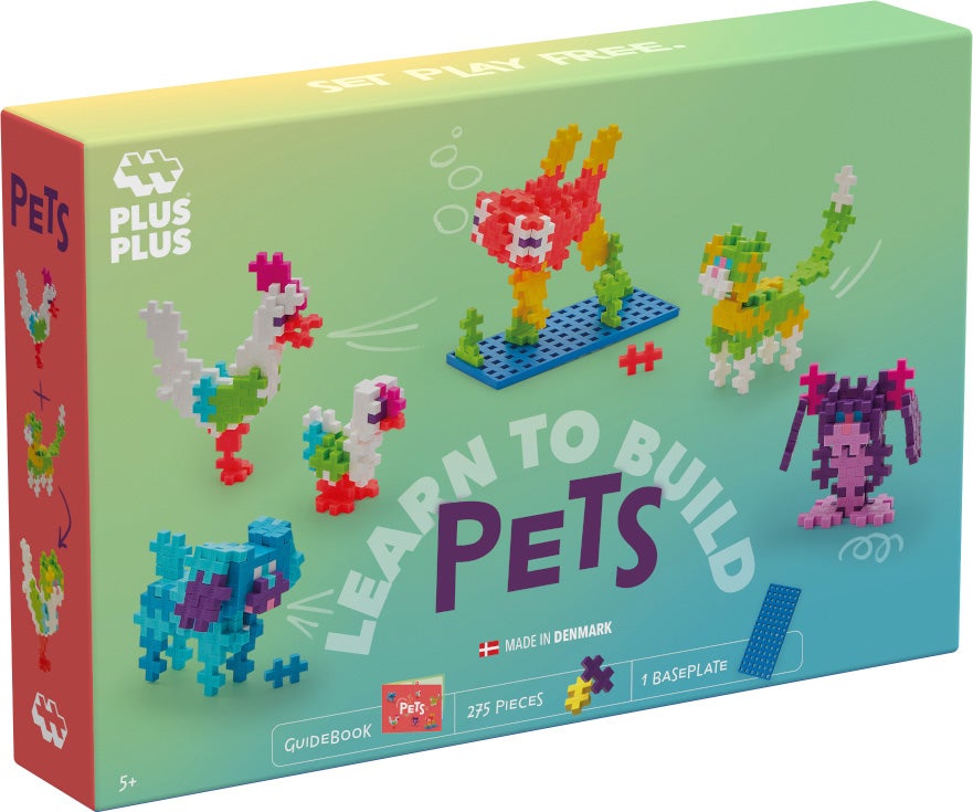 Plus-Plus Learn to Build Pets Bausatz 275 Teile von Plus Plus