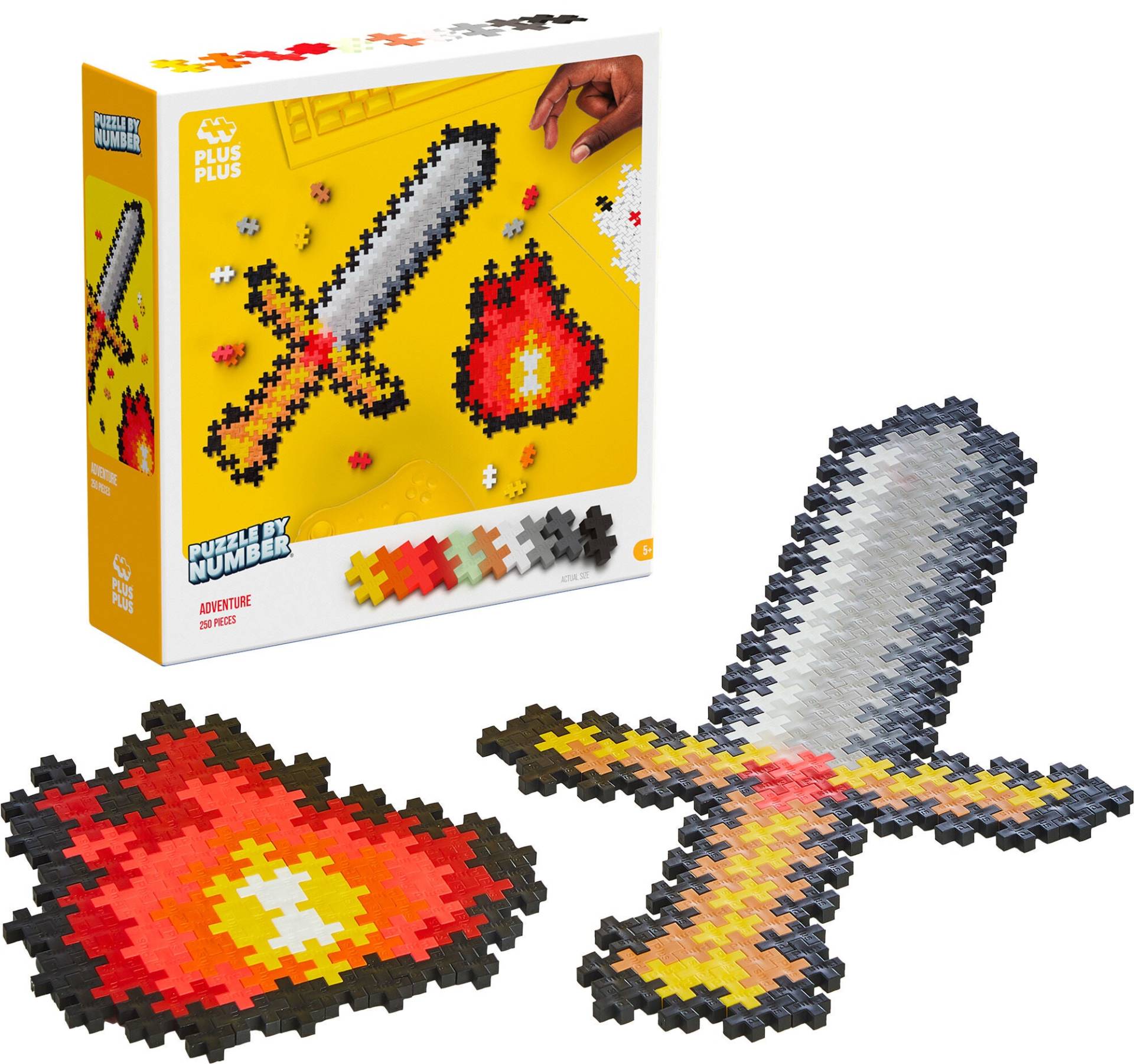 Plus-Plus Puzzle By Number Abenteuer 250 Teile von Plus Plus