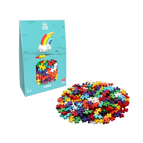 Plus-Plus 3977 Geniales Konstruktionsspielzeug, Regenbogen, Kreativ-Bausteine, Bausteineset für Kinder, 300 Teile Plus-Plus 3977 Geniales Konstruktionsspielzeug, Regenbogen, Kreativ-Bausteine, Bausteineset für Kinder, 300 Teile von Plus-Plus