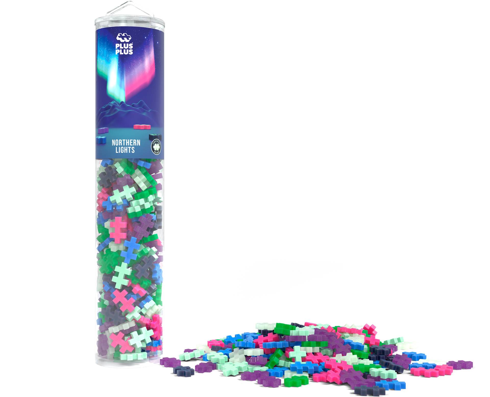 Plus Plus Tube Bausatz Nordlicht-Mix 240 Teile Plus Plus Tube Bausatz Nordlicht-Mix 240 Teile von Plus Plus