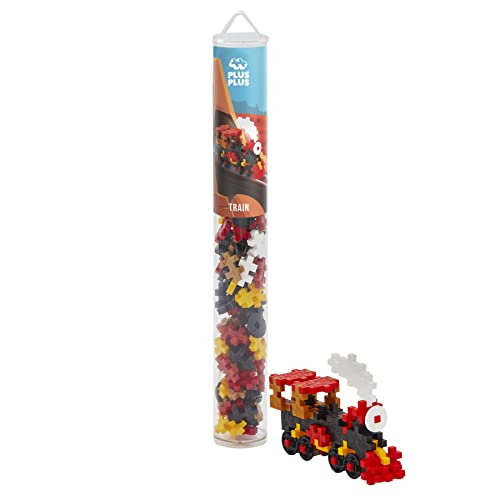 Plus-Plus 9604285, Geniales Konstruktionsspielzeug, Zug, Kreativ-Bausteine Tube, 100 Teile Plus-Plus 9604285, Geniales Konstruktionsspielzeug, Zug, Kreativ-Bausteine Tube, 100 Teile von Plus-Plus