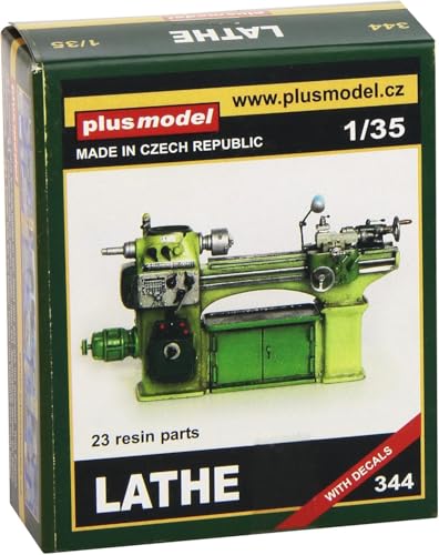 Plus model 344 - Drehbank - Resin Model Kit - Lathe - Spielzeug - Kinderspielzeug - enthält Roller - Indoor Plus model 344 - Drehbank - Resin Model Kit - Lathe - Spielzeug - Kinderspielzeug - enthält Roller - Indoor von Plusmodel