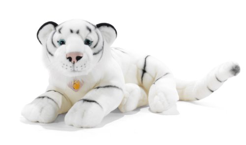 Plüsch & Company 05998 – Neve weiß Spieltier Tiger 50 cm von Plush & Company