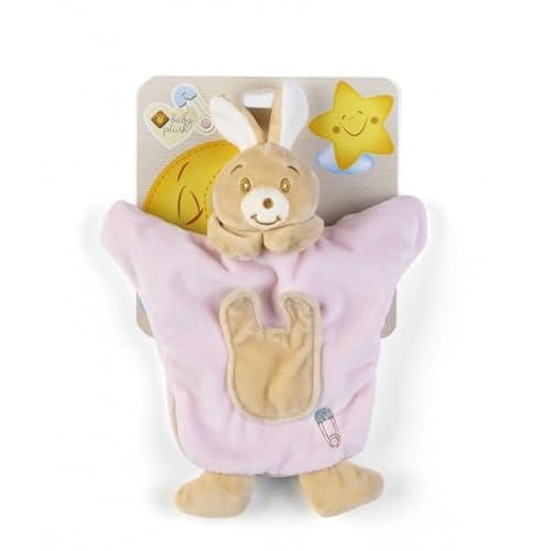Plush & Company EJ-8029956074240 Bunny Babycare Hasenpuppe, 24 cm, 640, Mehrfarbig, S von Plush & Company