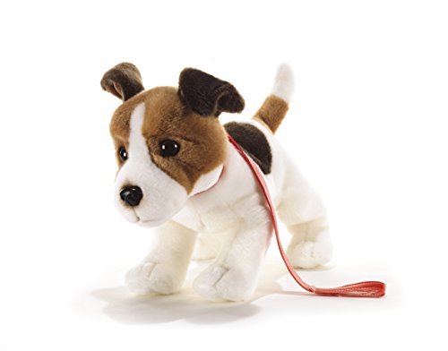 Plüsch & Company 15782 "Hunde Milo JRT mit Leine Plüsch Spielzeug, 32 cm von Plush & Company