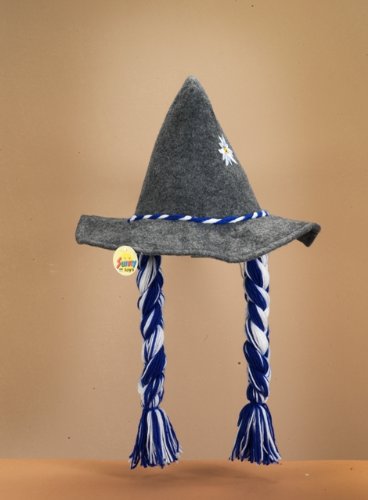 Plush Hat "Bavaria Hat with plaits (Mütze/Hut) von Plush