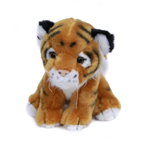 Plushland Plüschtier, braun, sitzend, 20,3 cm, superweich, für den Winterurlaub (braun) von Plushland