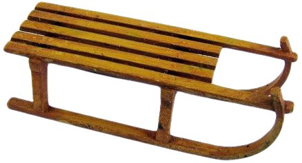 Plus-Model EL062 - Sledge, Schlitten von Plusmodel