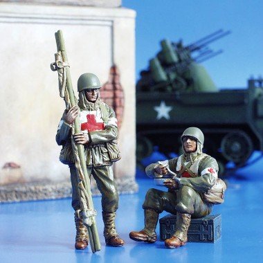 Plus model 160 - U.S. Soldaten Sanitäter WW II Plus model 160 - U.S. Soldaten Sanitäter WW II von Plusmodel