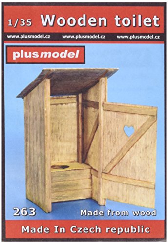 Plus model 263 - Holz-Toilette Lasercut von Plusmodel
