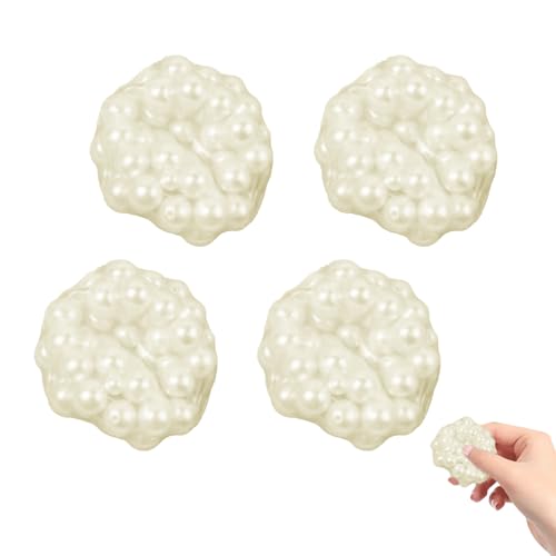 4 Stück Vakuum-Stressball,Kleines Perlen-Quetschball-Spielzeug,Perlen-Stressball,Weiche Quetschspielzeuge zum Stressabbau und zur Entspannung,Geeignet für Kinder und Erwachsene 4 Stück Vakuum-Stressball,Kleines Perlen-Quetschball-Spielzeug,Perlen-Stressball,Weiche Quetschspielzeuge zum Stressabbau und zur Entspannung,Geeignet für Kinder und Erwachsene von Pluvyze