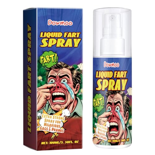 Pluvyze Furzspray Prank, 100 ml Furzspray Schrecklicher Geruch Spray, Interessantes Stinkendes Spray, Langanhaltender Schlechter Geruch, für Festivals um Familie und Freunde zu Necken von Pluvyze