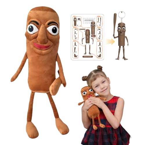 Tung Tung Tung Sahur Plush Italian Brainrot Plüschtier Tralalero Tralala Plush Lustiges Soft Stuffed Pillow Figure Doll mit 1 Brainrot Figuren Schlüsselanhänger Geschenk für Kinder & Erwachsene Tung Tung Tung Sahur Plush Italian Brainrot Plüschtier Tralalero Tralala Plush Lustiges Soft Stuffed Pillow Figure Doll mit 1 Brainrot Figuren Schlüsselanhänger Geschenk für Kinder & Erwachsene von Pluvyze