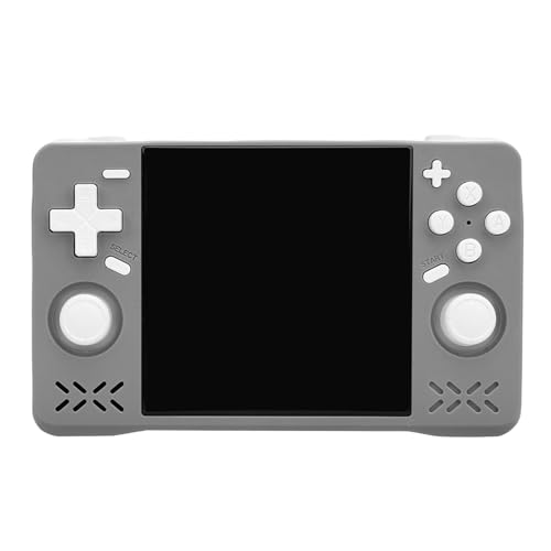 Plyisty 4,0 -Zoll -HD -Bildschirm Handheld -Spielekonsole, RK3326 64 Bit A35, Tragbare Spielekonsole mit 4000 -mAh -, Unterstützung für Mame, N64, DC, GBC (128GB) von Plyisty