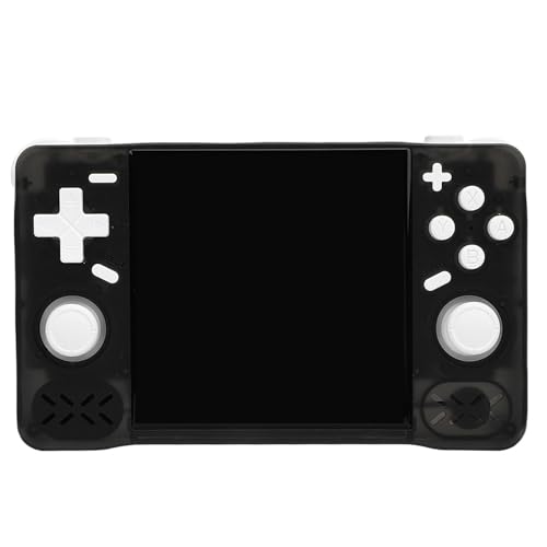Plyisty 4,0 -Zoll -HD -Bildschirm Handheld -Spielekonsole, RK3326 64 Bit A35, Tragbare Spielekonsole mit 4000 -mAh -, Unterstützung für Mame, N64, DC, GBC (64GB) von Plyisty