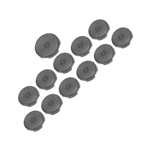 Plyisty Anti -Fingerabdrücke -Taste Button Abdeckung Transparenter Knopfabdeckung für TTC Sallybox Slimbox, 12pcs für Professionelle Kampfspielspieler (Black) von Plyisty