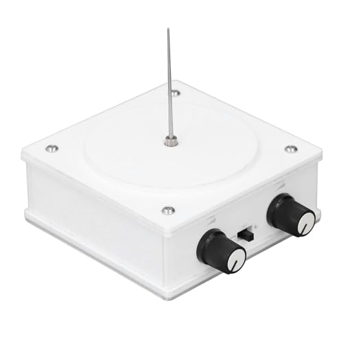 Plyisty Coil Desktop Spielzeug Einstellbare Blitzlänge Musik -Wiedergabe Plasmaxperimentmodell für STEM Education ABS Frosted White (EU-Stecker AC100-240V) von Plyisty