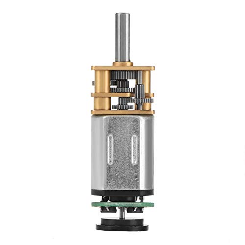 Plyisty DC6V 2W GBMQ-GM12BY20 Getriebemotor MIT Magnetischer Kodierter Scheiben-Hall-Coder, Großen Kraftmoment, Niedrige Geschwindigeit, Geräuscharmarmer (6 V 50 U/min) von Plyisty