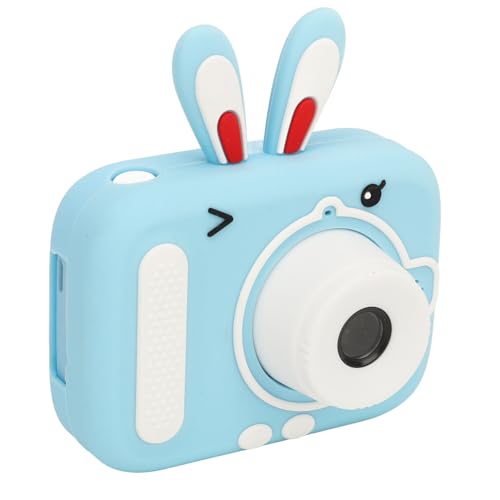 Plyisty Kids Camera, 2in Auge Schützen Bildschirm Dual Objektiv Selfie Kleinkindkamera 20MP für Lebensaufzeichnung (Blue) von Plyisty