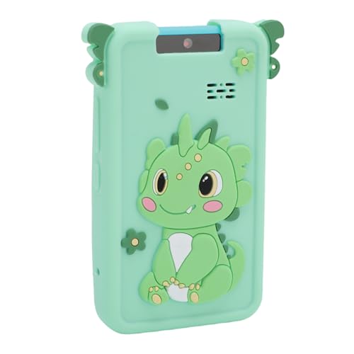 Plyisty Kinderkammer 48MP Touch Music Player Green Dinosaur, Auto Focus 1080p Kamera für , Endlich ohne Endlos und Lernend von Plyisty