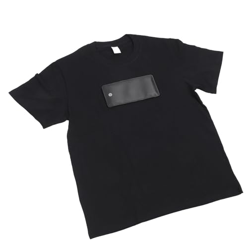 Plyisty Light -up -Shirt, RGB Hohe Helligkeit Support Mehrsprachige Programmierbare LED Bildschirm T Shirt App Steuerung für Party für Cosplay (L) von Plyisty
