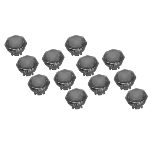 Plyisty Mechanische -Drucktaste, 12pcs Snap Design -Taste für Videospiele (23.8MM) von Plyisty