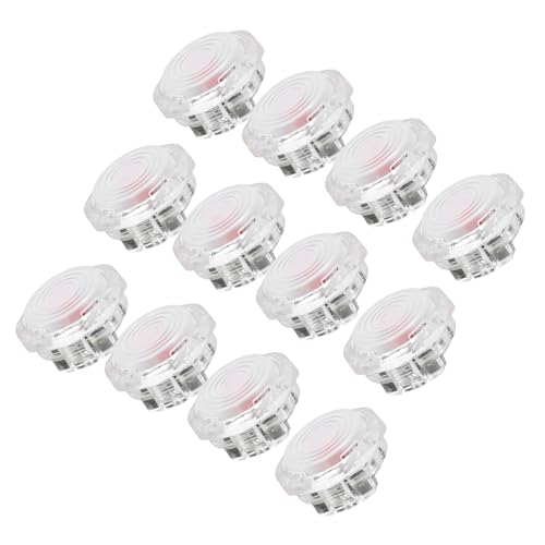 Plyisty Mechanische -Drucktaste, 12pcs Snap Design -Taste für Videospiele (29,8 mm) von Plyisty