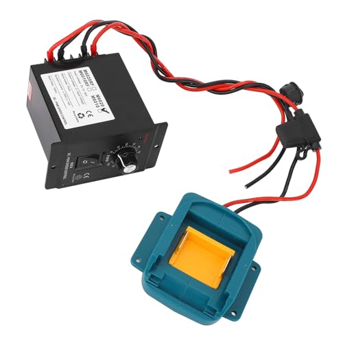 Plyisty Motor Speed ​​Controller Kit für 18 -V -Batterieadapter mit Breiter Kompatibilität für die BL18 Serie, DC PWM Bürstensteuerschalter und Batterieadapter für Elektromotor Bequeme Ergänzung für von Plyisty