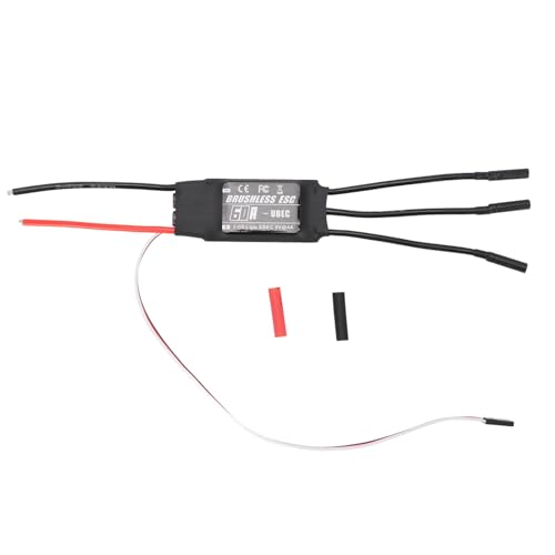 Plyisty RC Speed ​​Controller ohne Programmierbare Pinsel für Modellflugzeuge, für Lüfter und Enthusiasten von Plyisty
