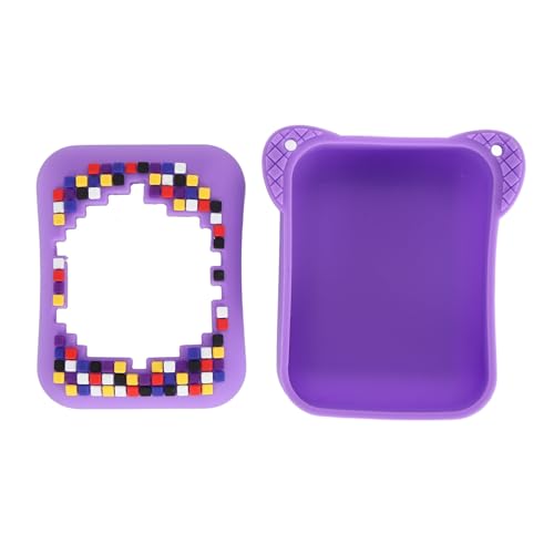 Plyisty Schutzhauthülle, Professionelle Kratzfeste Leichte Silikonabdeckungskoffer Haltbarkeit Helles Farben für die Lagerung (Purple) von Plyisty