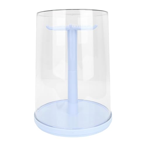 Plyisty Transparente Rotationsspeicherbildung. Staubschutz Ideal für Puppensammlung Kompakte Größe (Himmelblau) von Plyisty