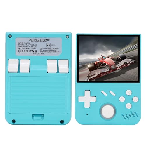 R36S Handheld Retro Game Console, 3,5 -Zoll -IPS -Bildschirm, mit 4000 -mAh -Akku, Unterstützung von 60 Frulator -Videospielen für SFC GBC GBA und Mehr (64G) von Plyisty