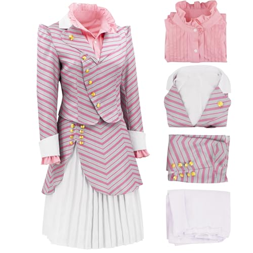 Pmnoyal Glinda-Kostüme für Damen, Glinda, die gute Hexe, Schuluniform, Kostüm-Set, Erwachsene, Cosplay, Halloween, Größe XS Pmnoyal Glinda-Kostüme für Damen, Glinda, die gute Hexe, Schuluniform, Kostüm-Set, Erwachsene, Cosplay, Halloween, Größe XS von Pmnoyal